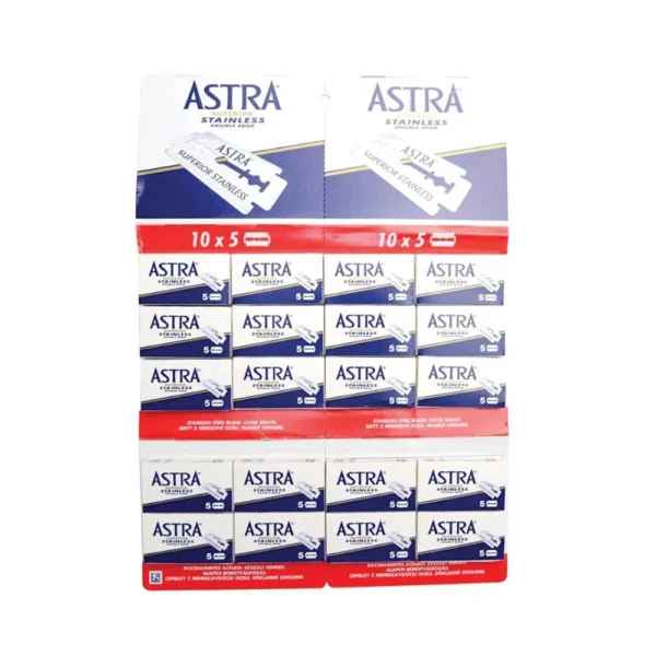 Astra Superior Stainless DE Razor Blades – Made in Russia