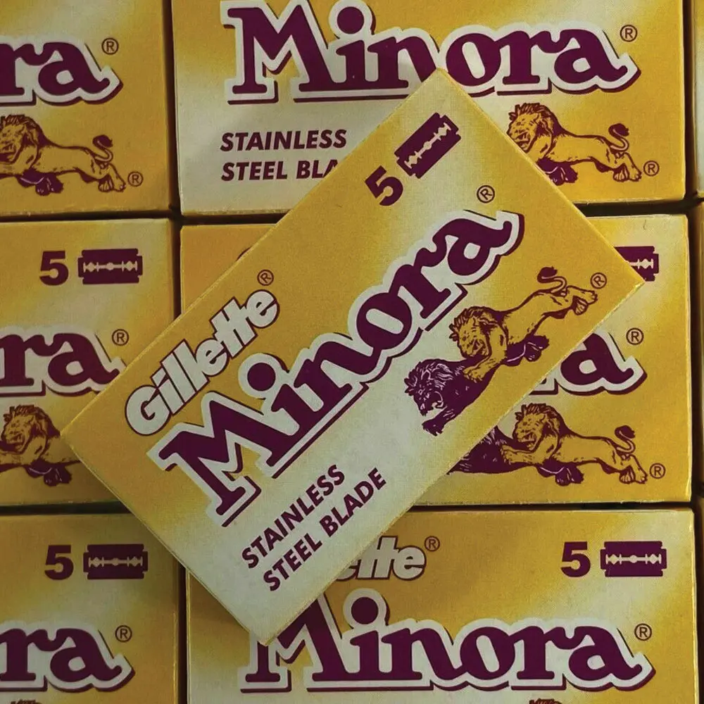 Gillette Minora Yellow Blades: Precision Shaving - Wish4Blades
