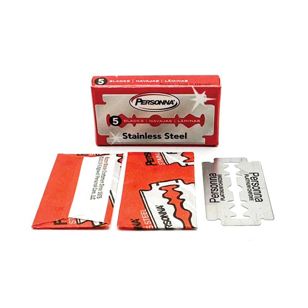 Personna Red Stainless Double Edge Razor Blades - Wish4Blades