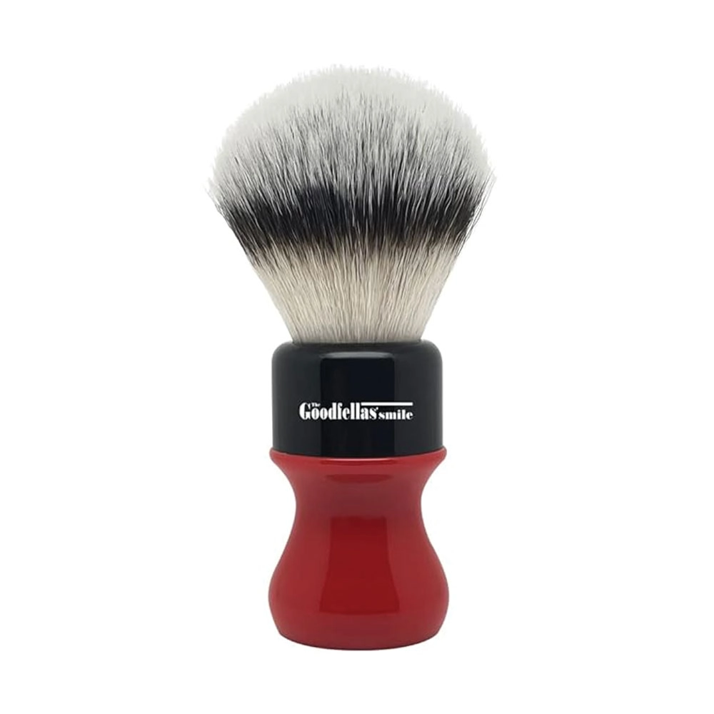 High-Performance Red Evil Synthetic Shave Brush - Wish4Blades